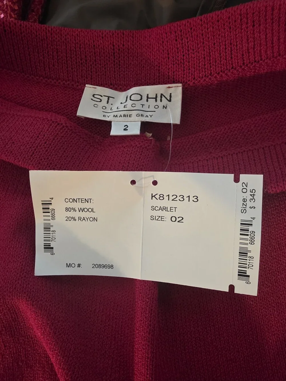 Vintage St. John by Marie Gray Two-Piece Evening Pantsuit